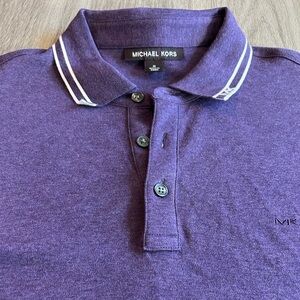 Michael Kors Deep Purple Men's Polo